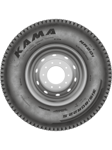 фото протектора и шины NR 201 Шина Kama NR 201 215/75 R17.5 126/124M